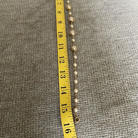 Vintage 12kt GF Necklace and Bracelet Set - Picture 3 of 4